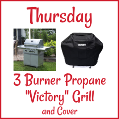 Thursday - 3 Burner Propane 