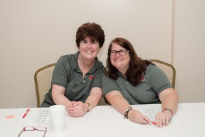 Kathy Kutufaris and Aimee Kibbler