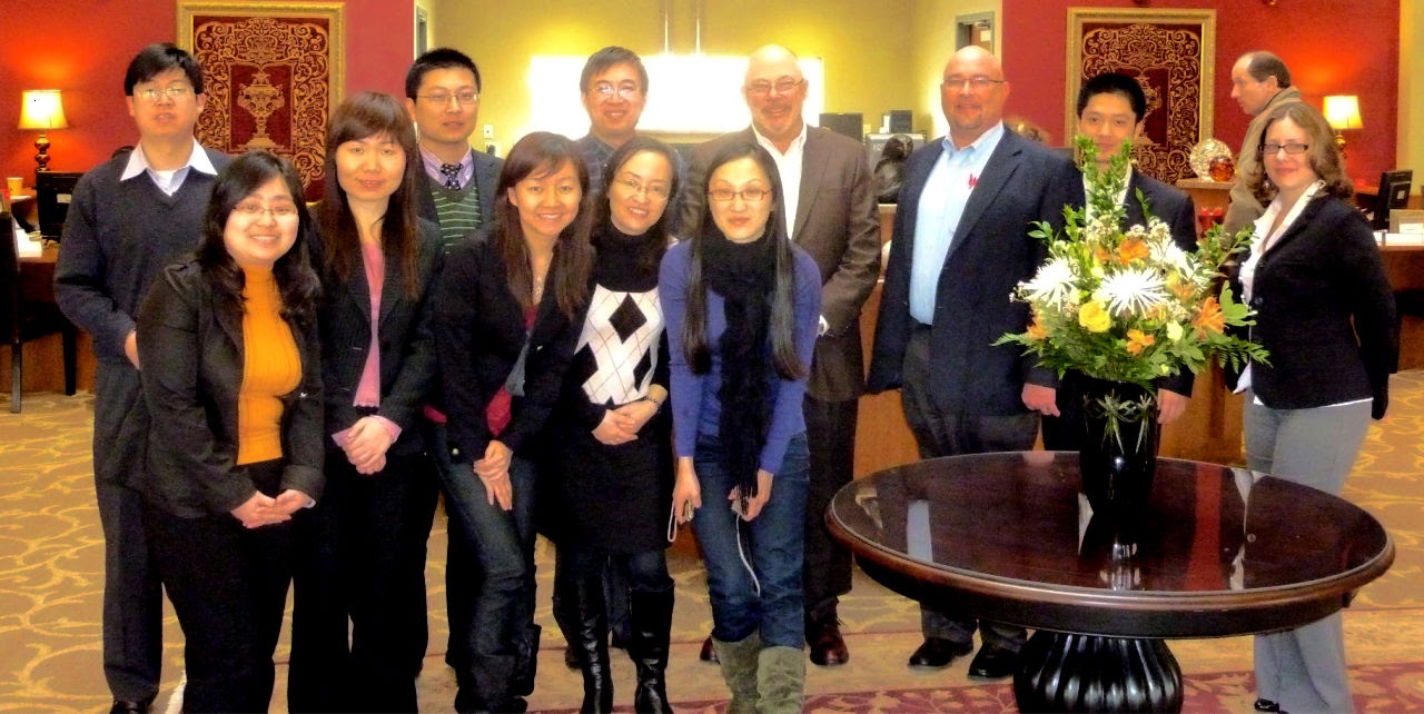 The Beijing Rural Commercial Bank delegation